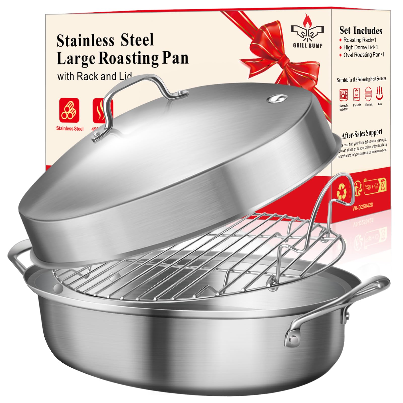 GRILL BUMP Roasting Pan