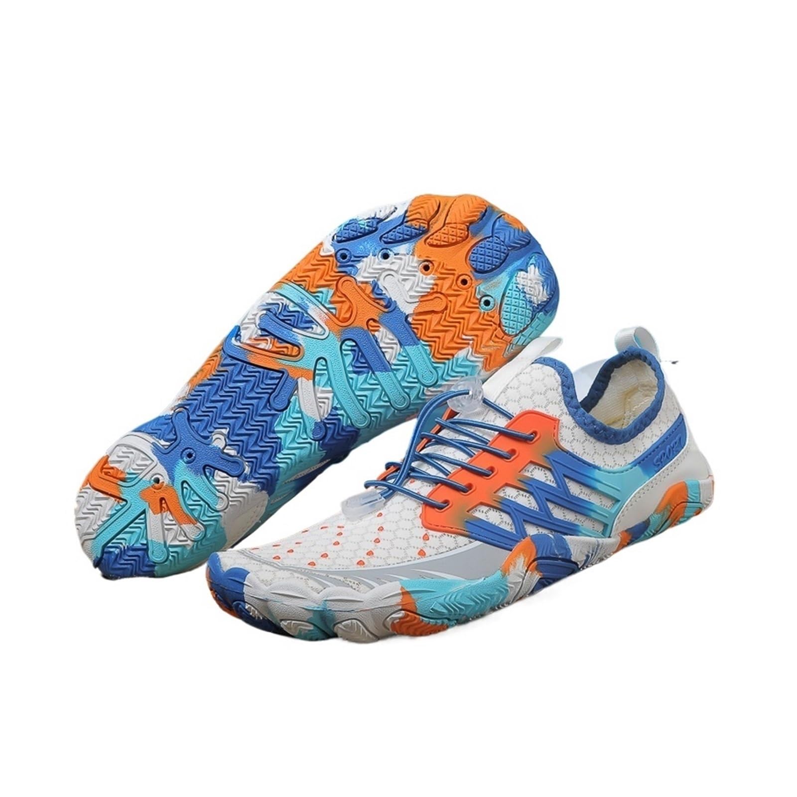 Zapatillas acuáticas Unisex Secado rápido Antideslizantes Playa natación Surf Descalzas