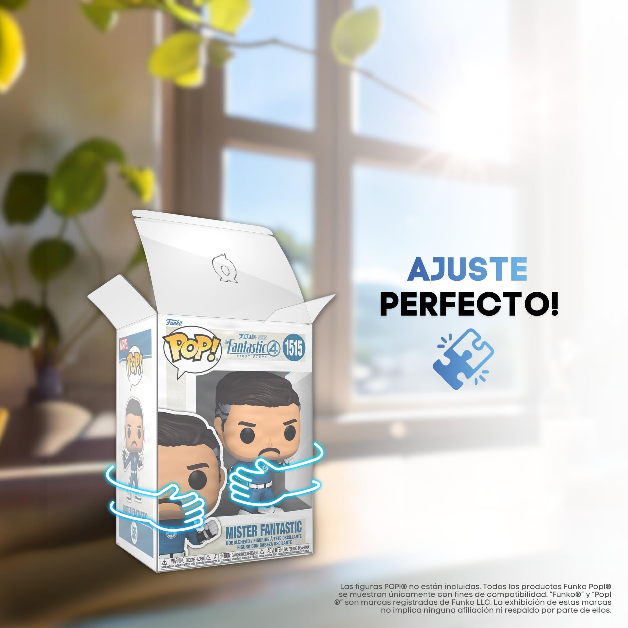 Pack de 50 Protectores Silver para Funko Pop 4" – Funda Funko Pop de 0,4 mm de Grosor – Mantén tu Colección Impecable con tu Protector con Film Antiarañazos