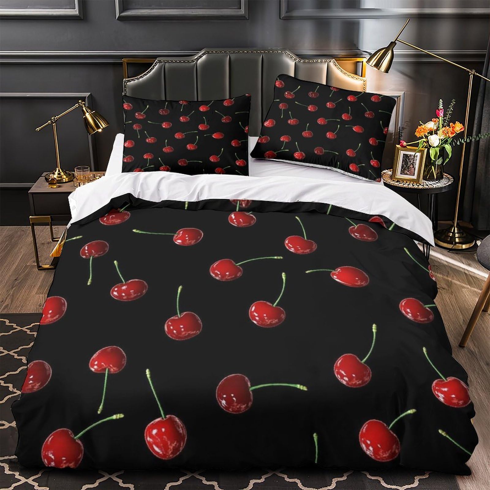 Housse de couette hypoallergénique 140x200 douce pour peau sensible