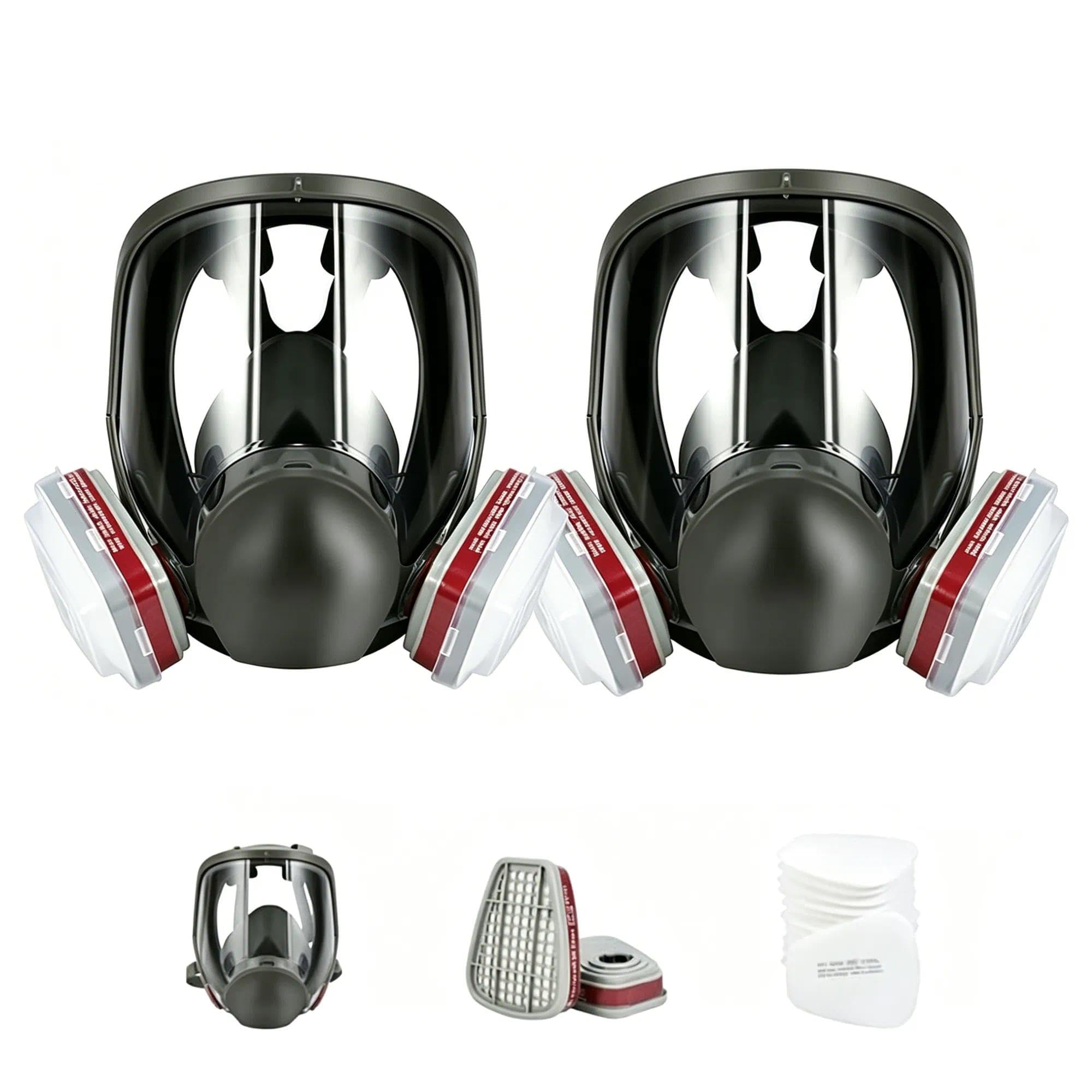 Maschera integrale riutilizzabile con filtro 6001