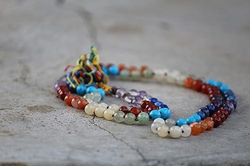 Miniatura 4 de Jet International Crystal Jet Chakra Japa Mala Folleto de Terapia Gratis