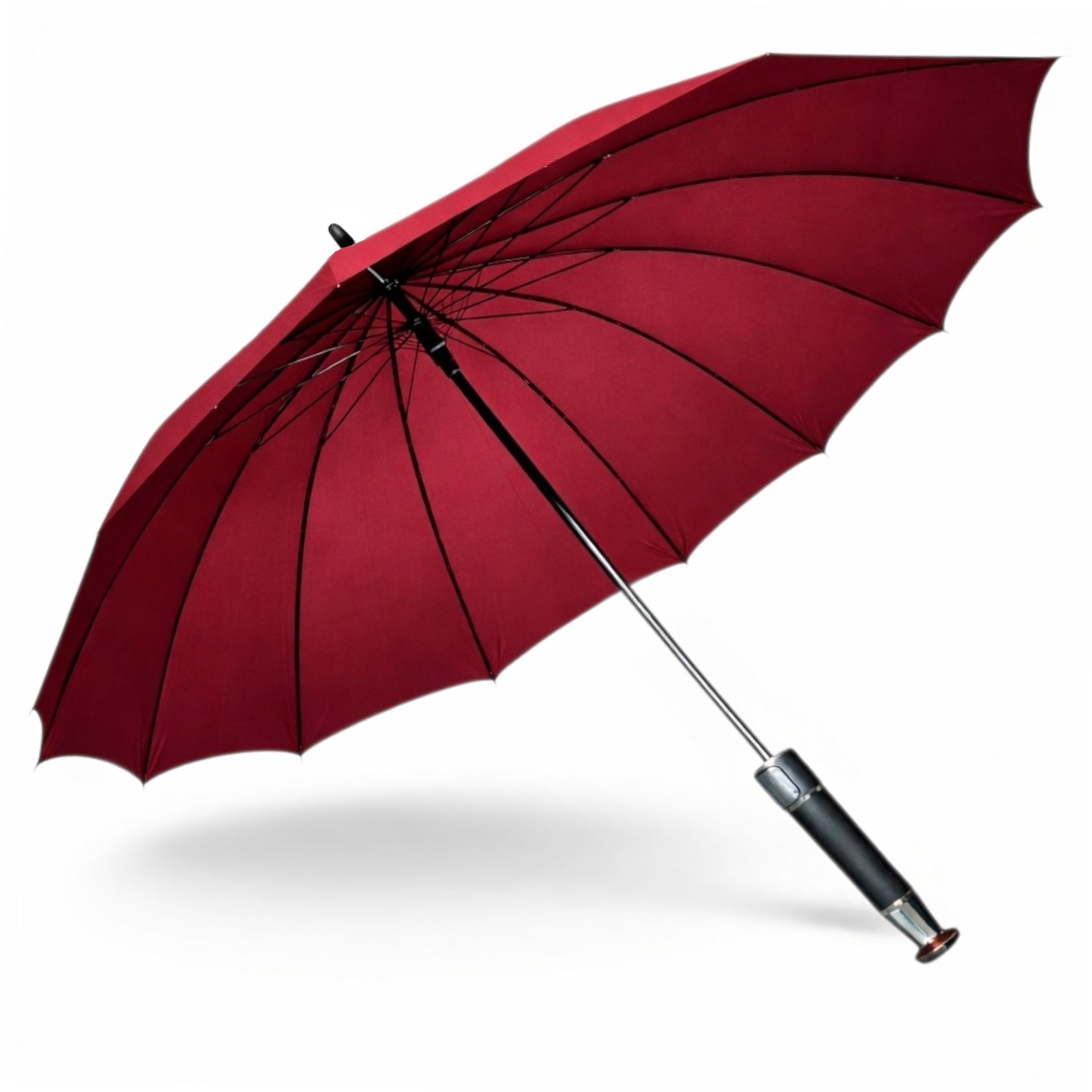 Extra Großer XXL Regenschirm für 2 Personen, Sturmfester Großer Golf Regenschirm 150 cm, Windfester Stockschirm für Damen und Herren