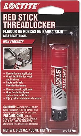 Loctite 511537 Red High Strength Threadlocker Stick, 9-gram