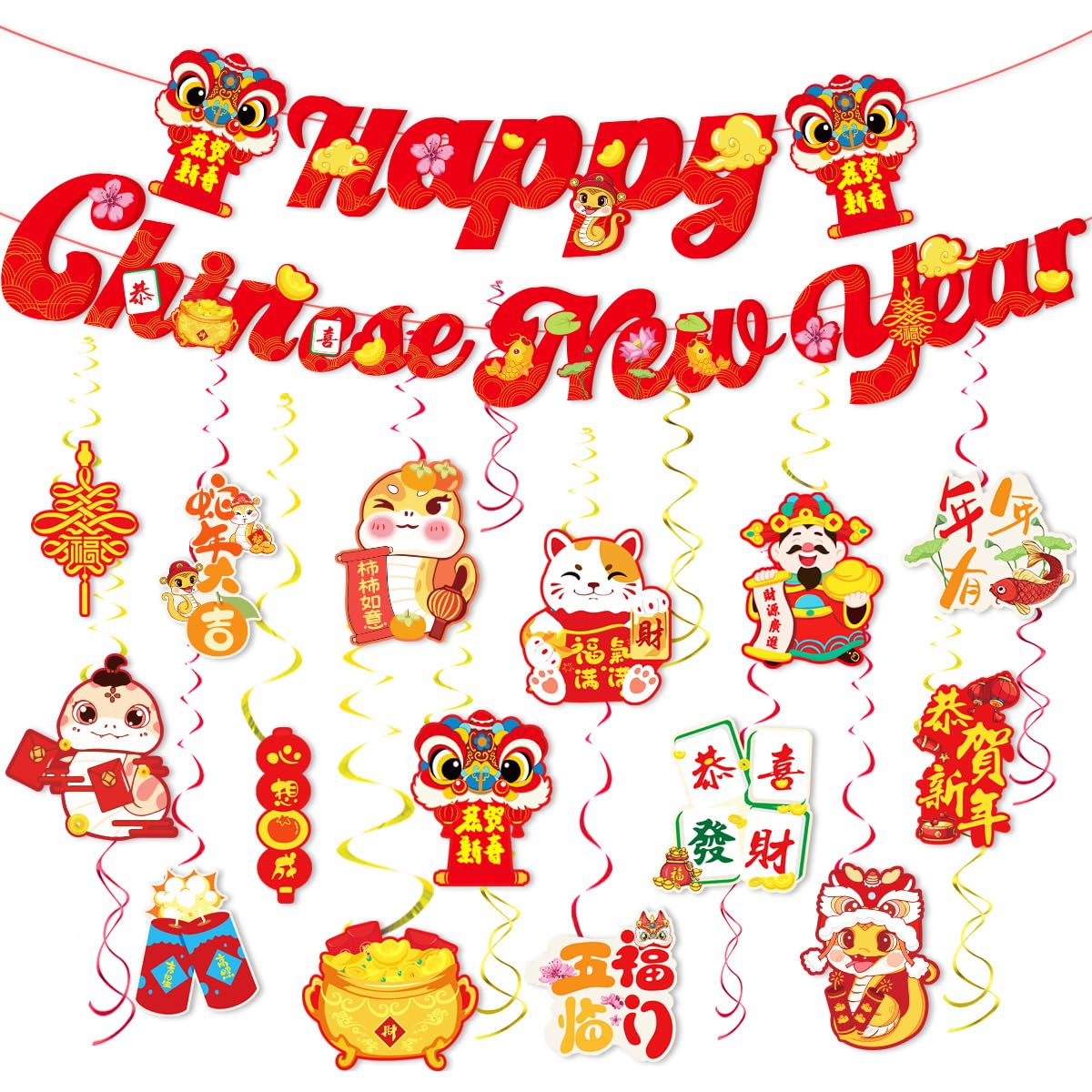 新品バイロン+ランジロン セット/ "Chinese New Year Ver. Amazon.com: Anor Wishlife Chinese New Year 2025 Decorations