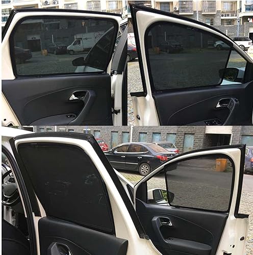 Miniatura 7 de Para Mazda2 Hatchback 2014-2018. Pantalla magnética para ventana lateral de automóvil para niños, cortina de automóvil, ventanas laterales,