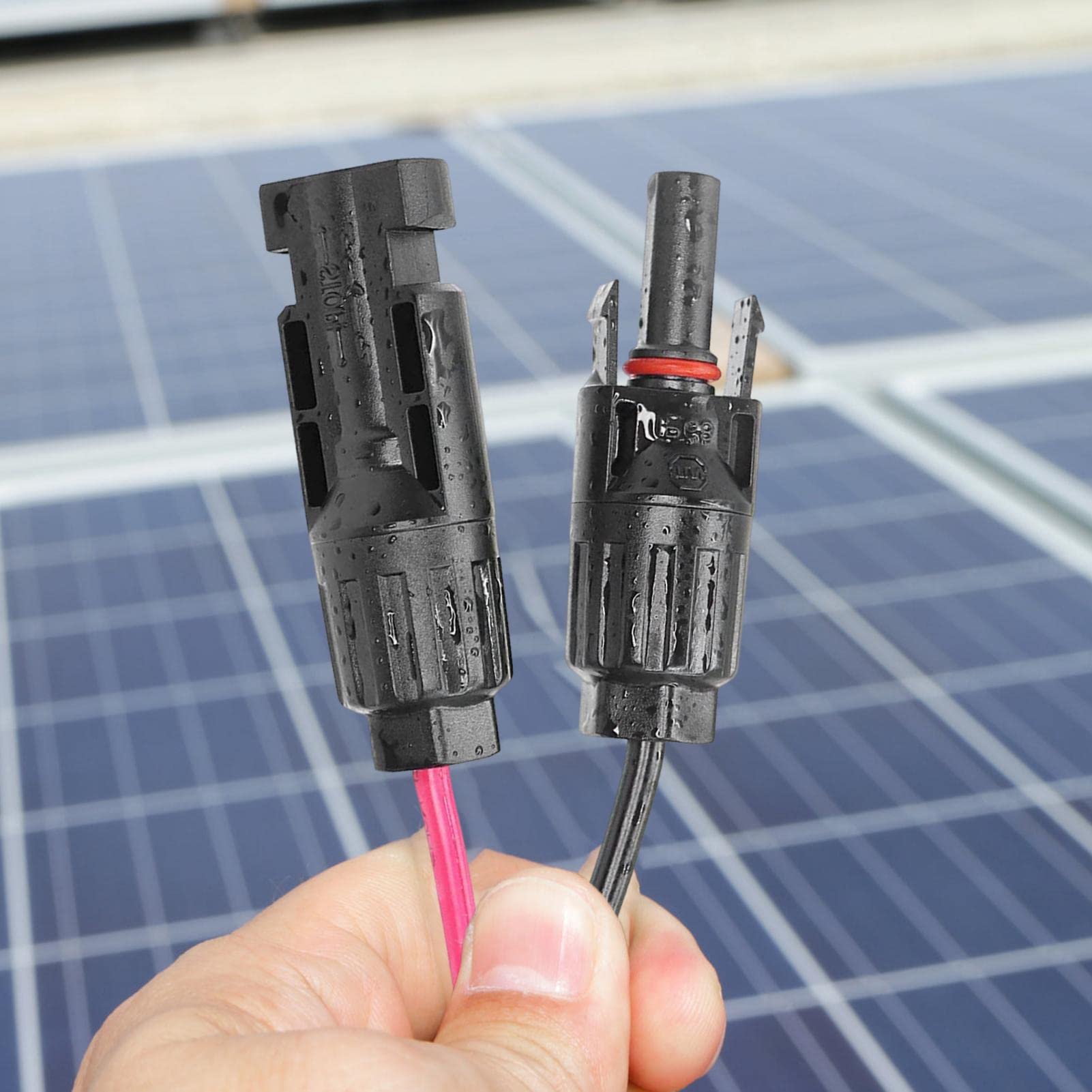 5 Przed?u?acz ?adowania Solar do 0 | Z? ?cze solarne do z? ?cza adaptera 0 - Kabel do przeno?nej elektrowni generatora s?onecznego 12AWG Zcsxk