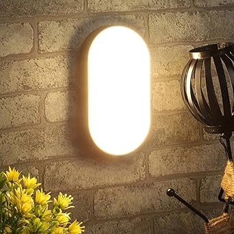 Harold Electricals Alcon Waterproof Outdoor Wall Mounted Light for Outdoor Lighting, Home, Porch, Patio, Outdoor Walls, Indoor Walls - Waterproof Body (Set of 2)
