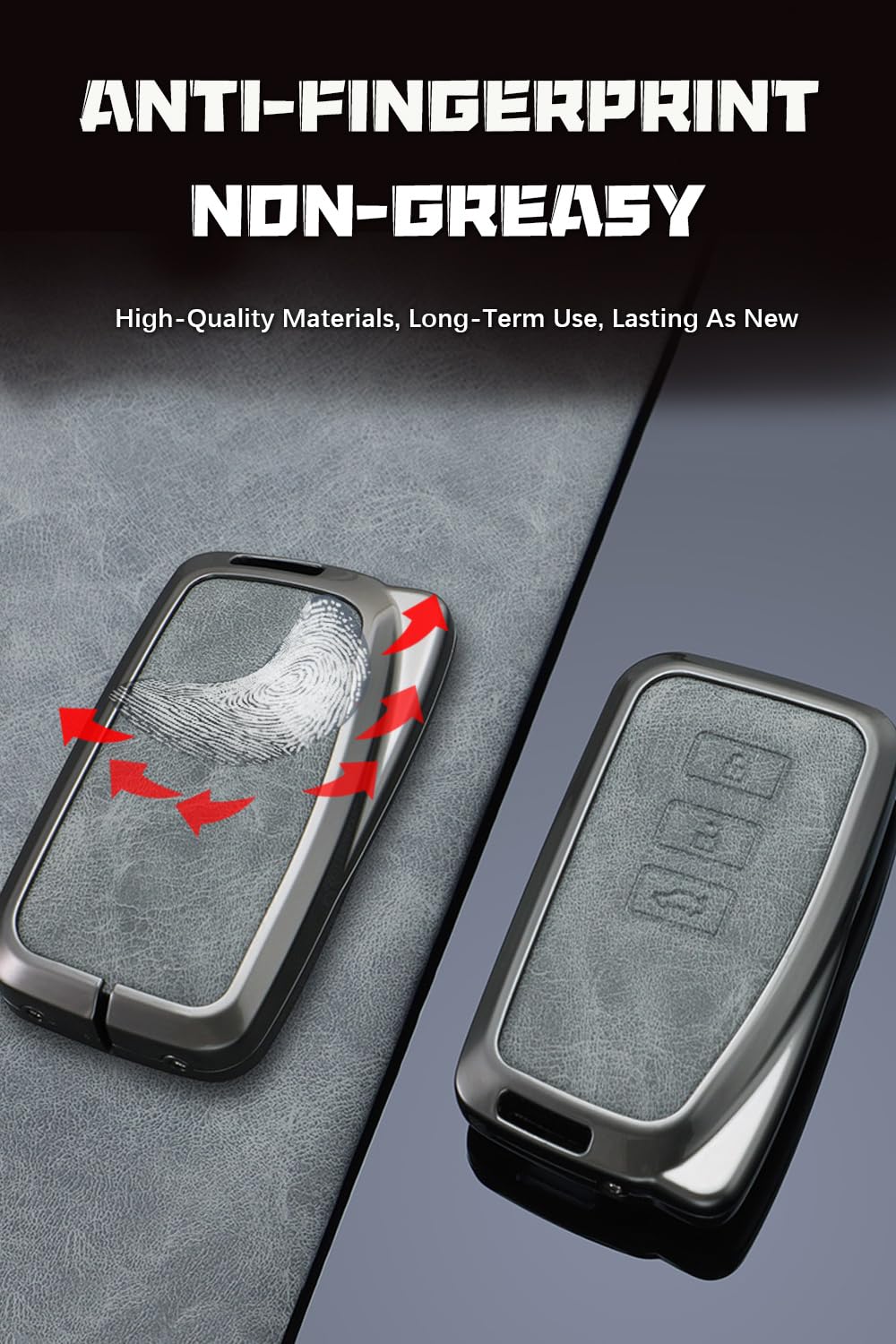 Custodia Chiave Keyless + TAG Blu Per VW Passat B8 Arteon Skoda - Foto 3