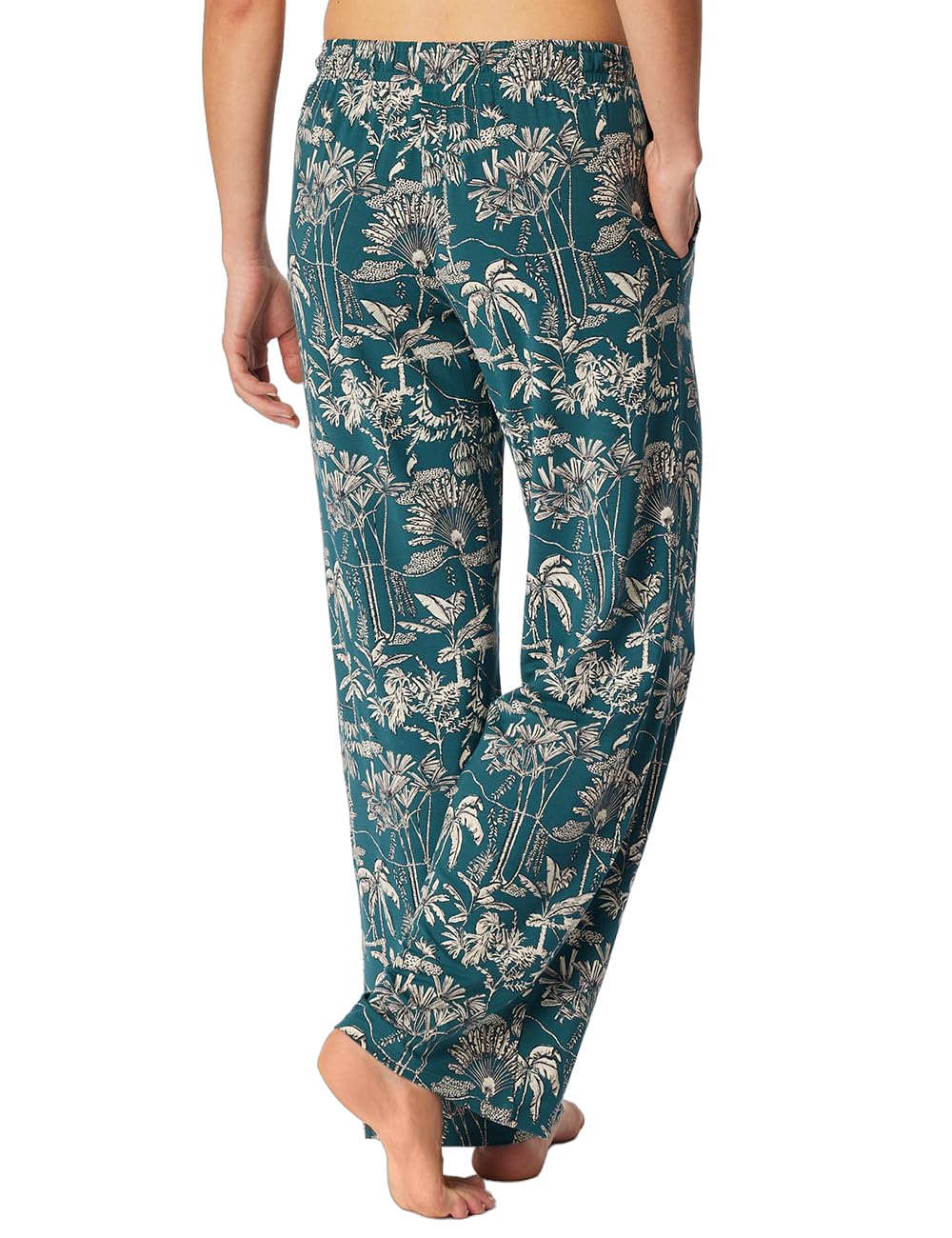 Schiesser Damen Schlafhose lang Lounge Marleneschnitt Modal - Mix + Relax – Ansicht 2