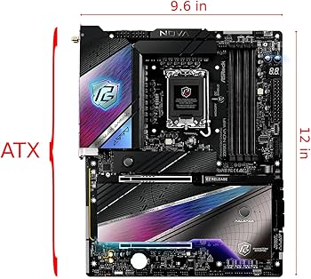 ASRock Z790 NOVA wifi ※Core i7 14700KF ASRock Z790 Nova WiFi Intel LGA 1700 ATX Motherboard - Micro Center
