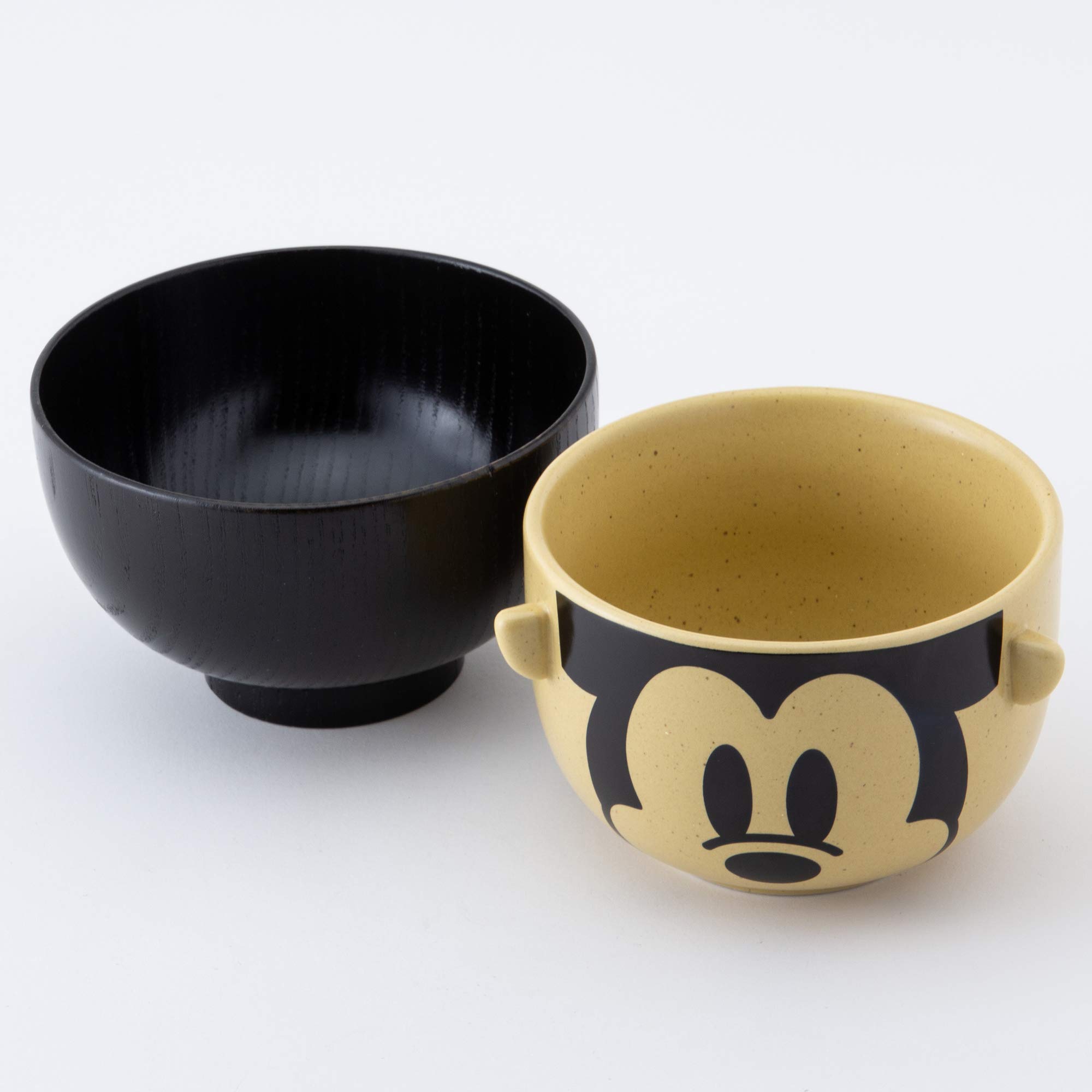 【未使用品】Disney ディズニー MICKEY&MINNIE 汁椀 セット Disney 汁椀・茶碗セットミニ ディズニー 電子レンジ・食洗機