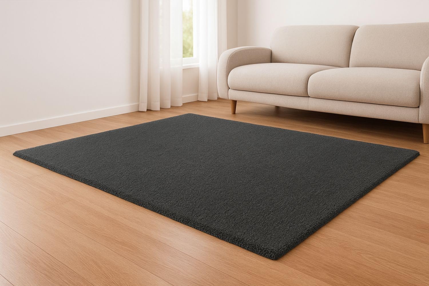 Enyhom Tappeto Salotto Moderno 160 x 230 cm, Soffice Tappeto Camera da Letto Lavabile in Lavatrice, Antiscivolo Tappeti Salotto Non Perde Pelo Tappeto per Soggiorno, Camera da Letto, Sala da Pranzo