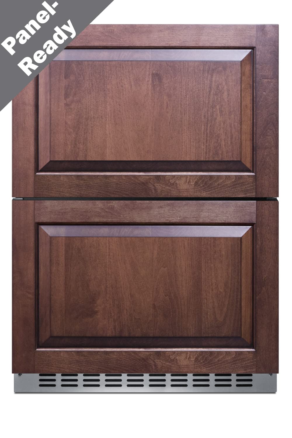 Summit 24” Two Drawer Refrigerator-Freezer, 3.32 cu.ft.Capacity, ADA Compliant, Stainless Steel, Panel Ready Capable*- ADRF244CSS (*Panels not include) on Fridge.com