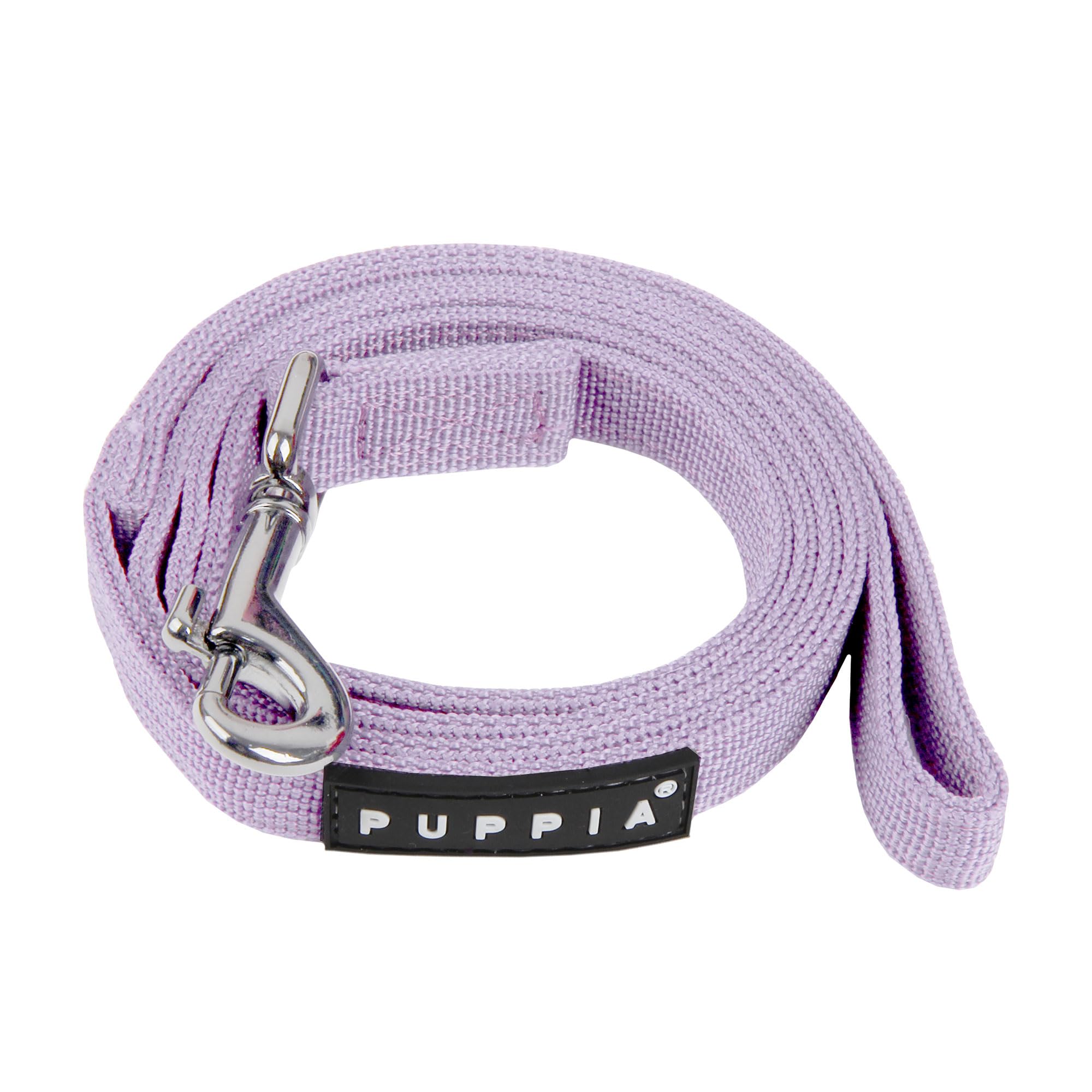 Puppia Two Tone Dog Lead Strong Durable Comfortable Grip Walking Training Leash for Small & Medium Dog, Violet, Large