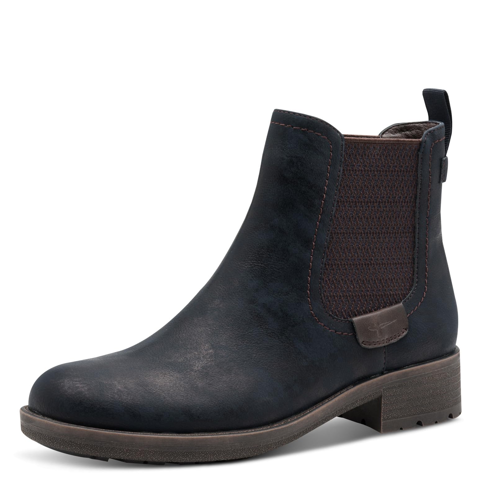 Tamaris Women's Flat Boots, navy, 39 EU