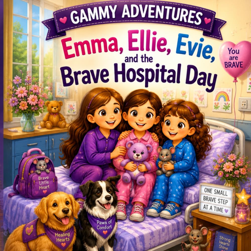 Emma, Ellie, Evie and the Brave Hospital Stay (Gammy’s Little Adventures)