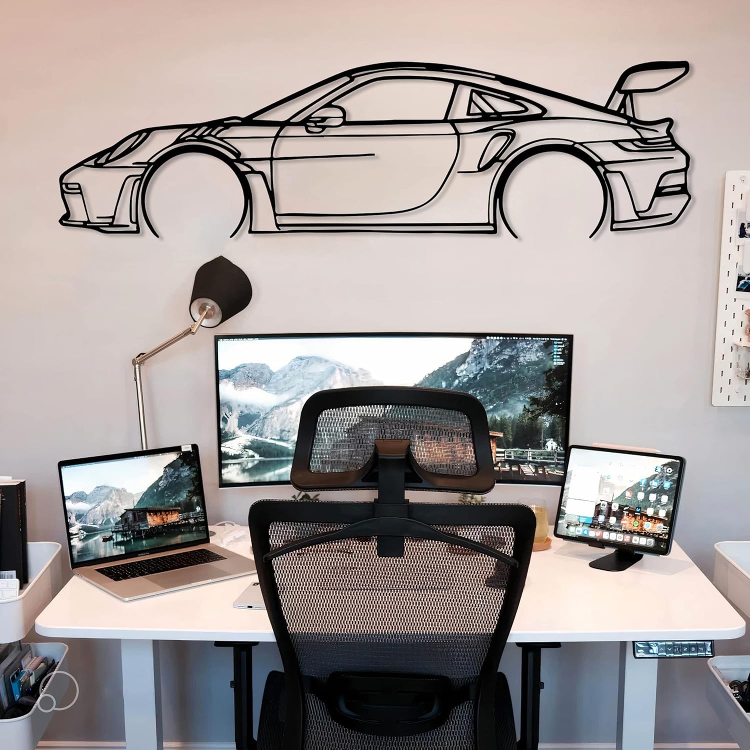 ★ Garage Art Designart 911 In Underground Garage Canvas Wall Art - Walmart