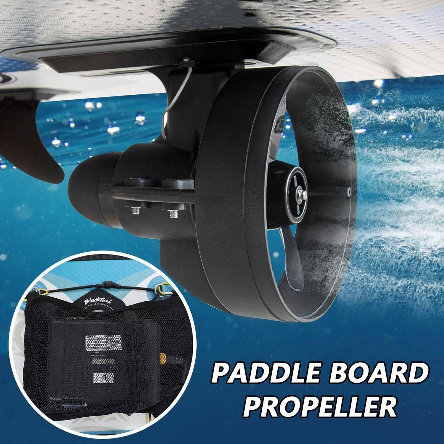 Motor de propulsión subacuática para aleta eléctrica, dispositivo recargable con control remoto para surf, SUP y aventuras en kayak