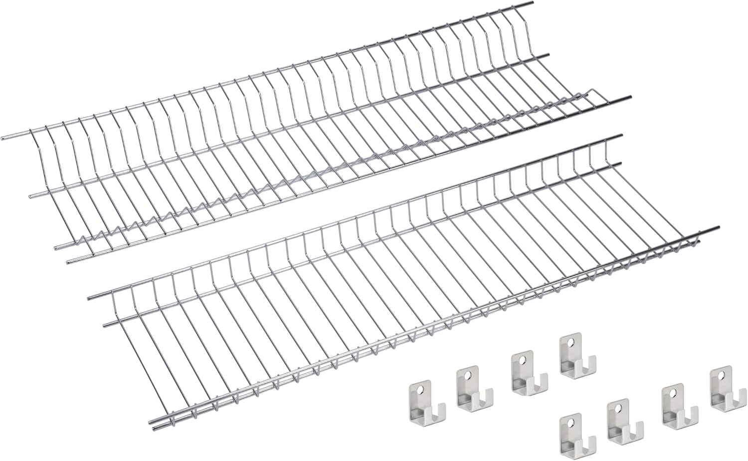 Stainless Steel Cupboard Dish Drainer Set 55 cm