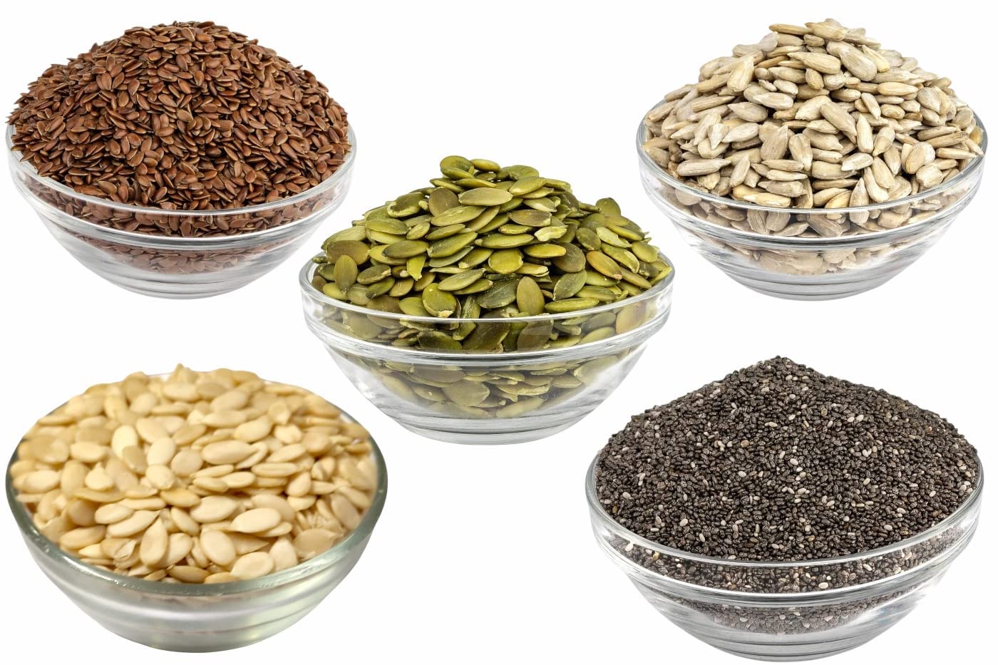 Dry Fruit Hub 5 in 1 Super Raw Seeds Mix For Eating 1kg (Pumpkin, Watermelon, Flax, Sunflower, Chia seeds), Seeds Mix for Weight Loss, Super Seeds Mix Pack of 5 each 200gm (B0BCVT9PG1) Amazon Price History, Amazon Price Tracker