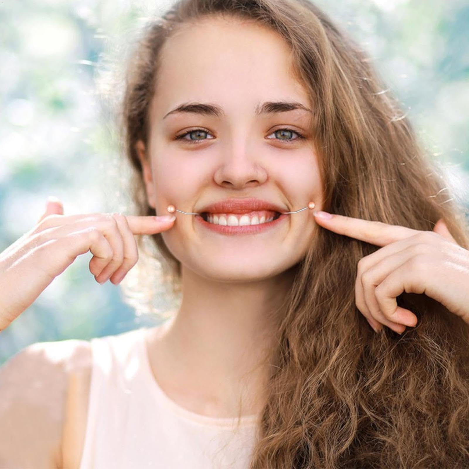 Natural Smile, smiler d'entraînement des muscles du visage, stimulateur musculaire du visage, entraînement des joues de fromage, mode appareil de musculation des muscles humanisés