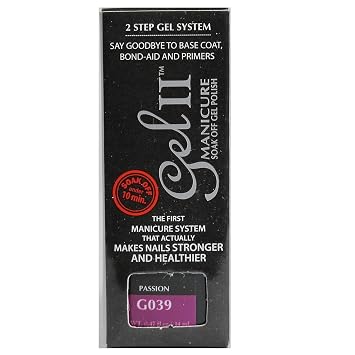 Soak-Off Gel Polish, Passion, 0.47 Ounce