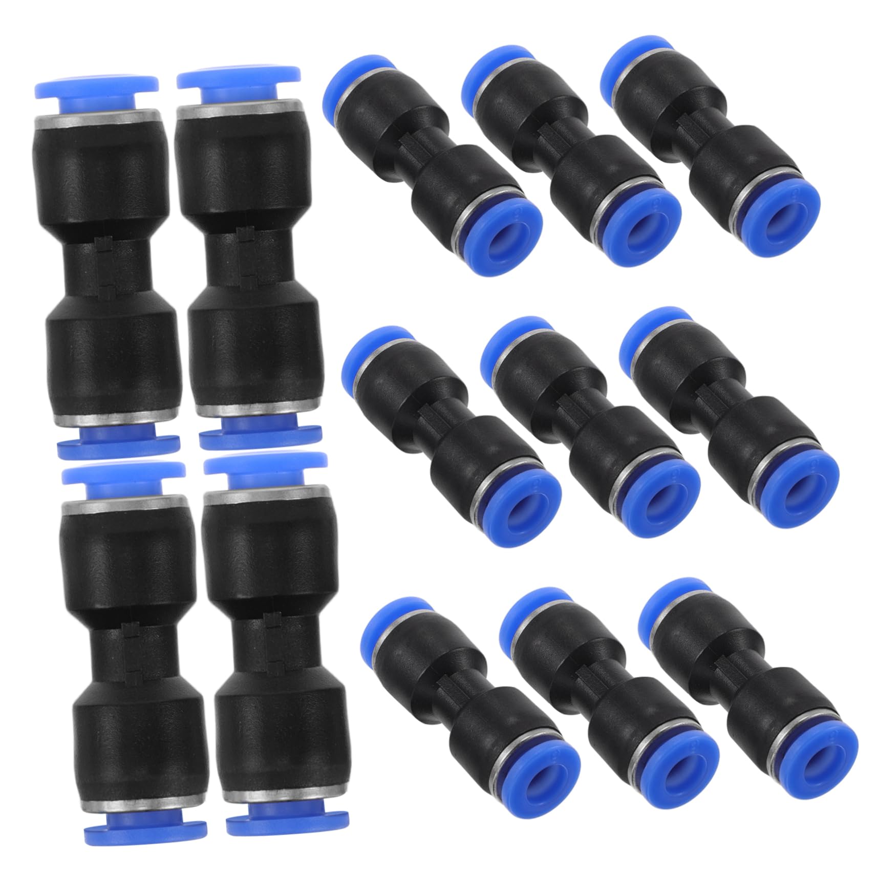 KONTONTY 40 Piezas Conector Neumático Adaptable Tuberías de Rápida Accesorios para Aire Comprimido