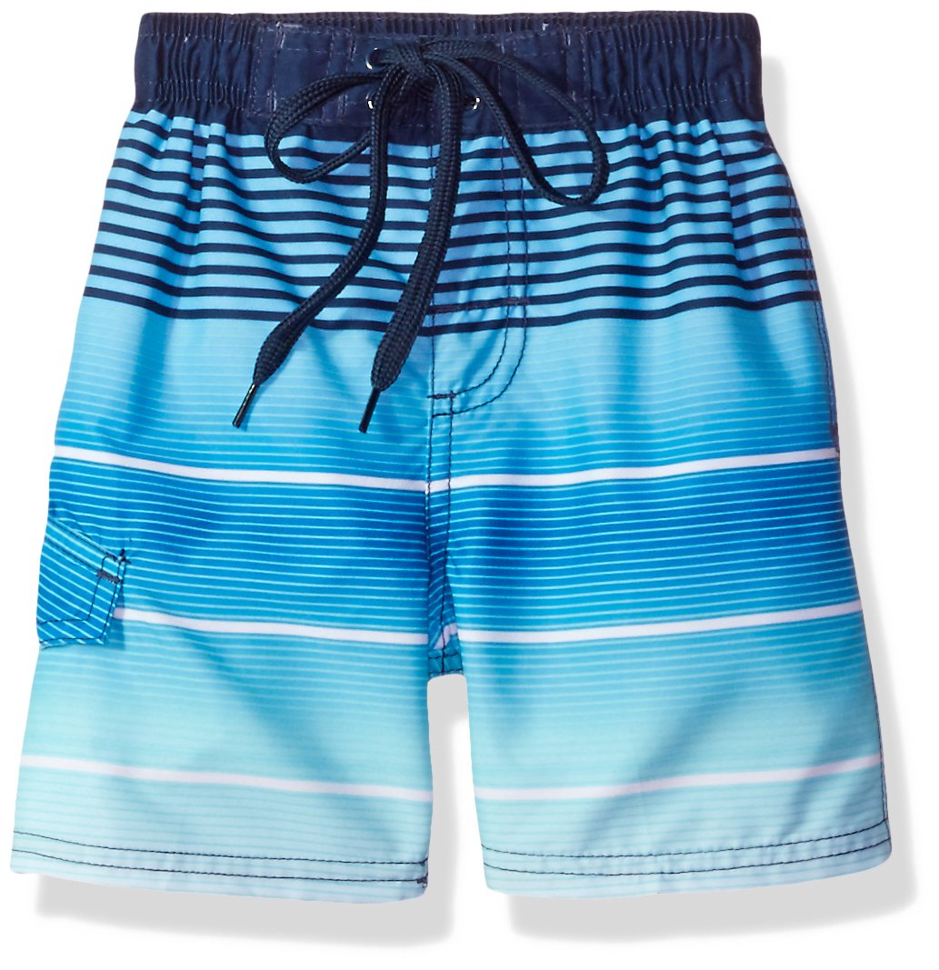 Kanu SurfBoy's Echelon Stripe Quick Dry Beach Board Shorts Swim Trunk
