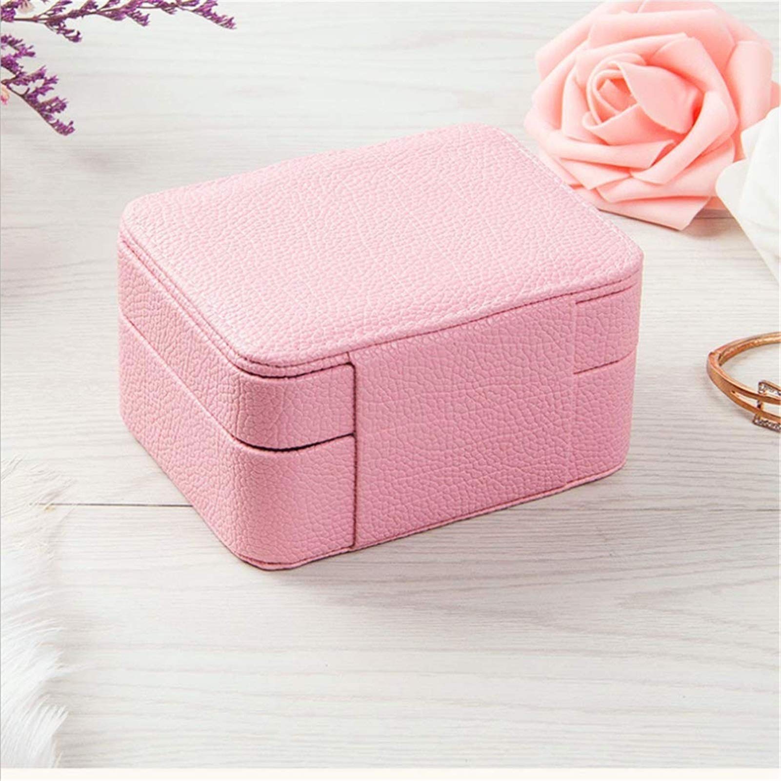 Storage Box,Jewelry Storage Box, Travel Jewelry Box Double Jewelry Storage Box Small Storage Box with