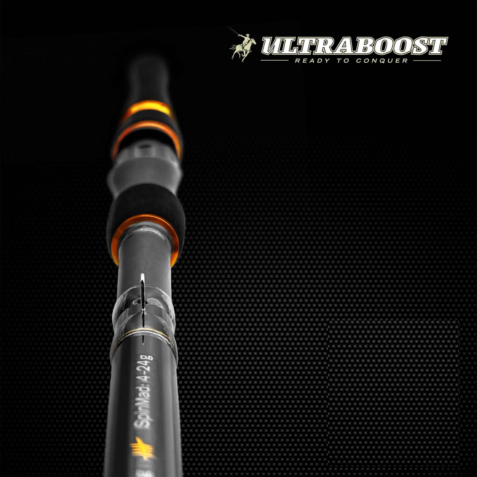 Lieblingsköder Ultraboost Allround 2,35m 5-30g - Spinnrute für Barsch & Zander, Jigrute zum Raubfischangeln, Raubfischrute zum Jiggen