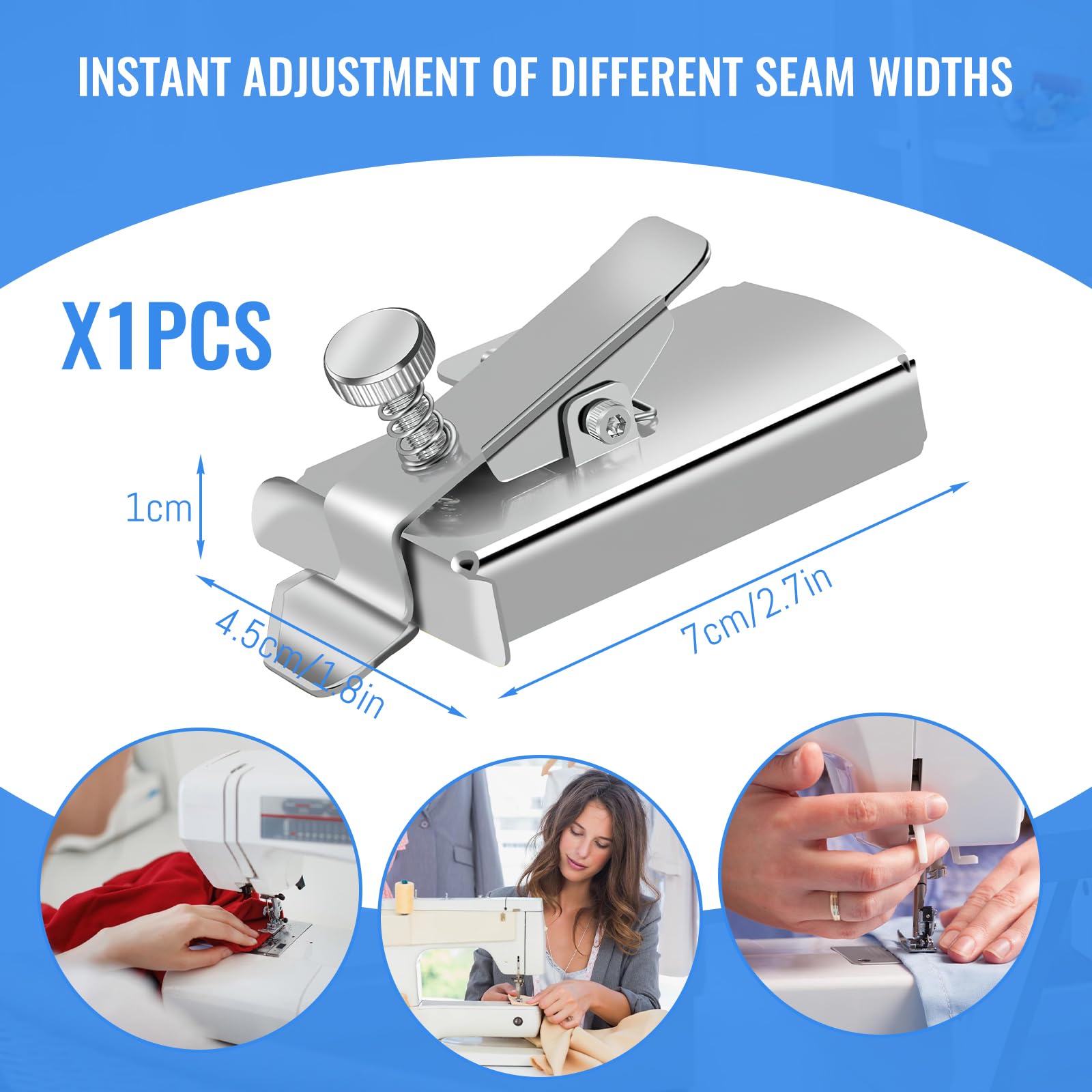 DARRYY GUIDE DE Couture Magnétique, Guide Couture Aimanté Pour Machine