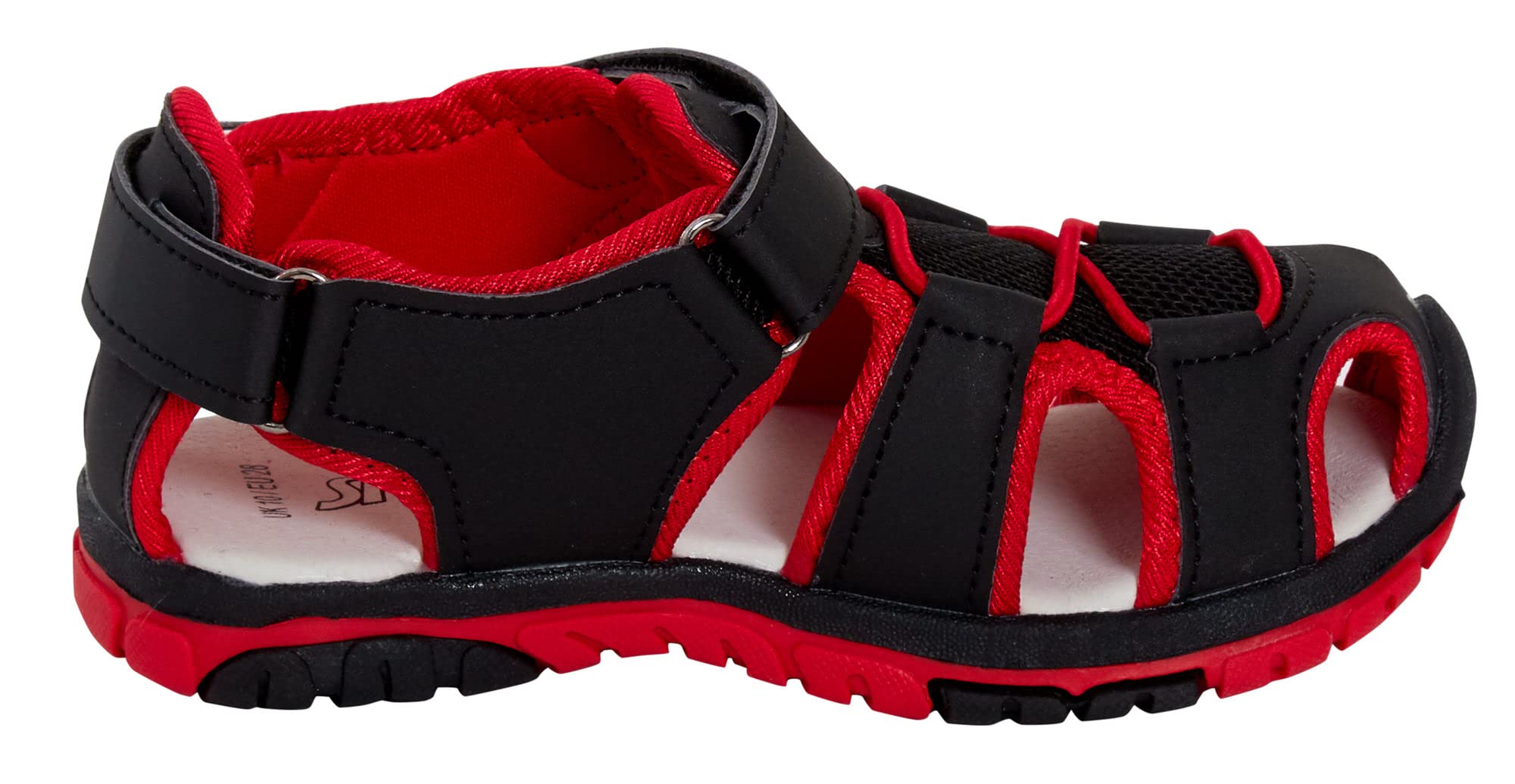 Marvel Sandales de Sport Spiderman pour Enfants, Bout fermé, Chaussures de Marche avec Fermeture Facile et Sangles réglables