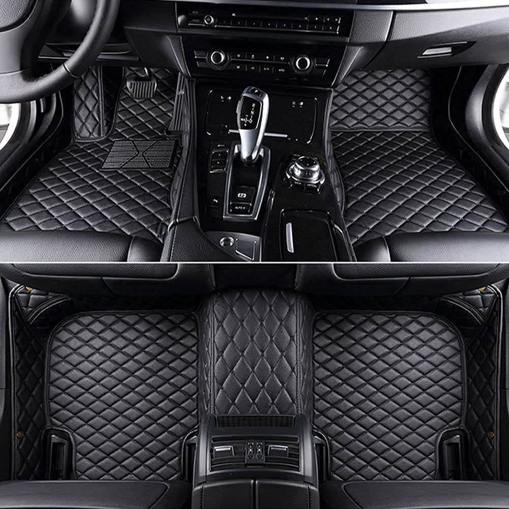 Car Floor Mats Tailored for Toyota RAV4 2020-2023(LHD)(RHD), Men Women Pads Protection Non-Slip Leather Floor Liners Water Proof Dirt Resistant, Floor Mat Accessories