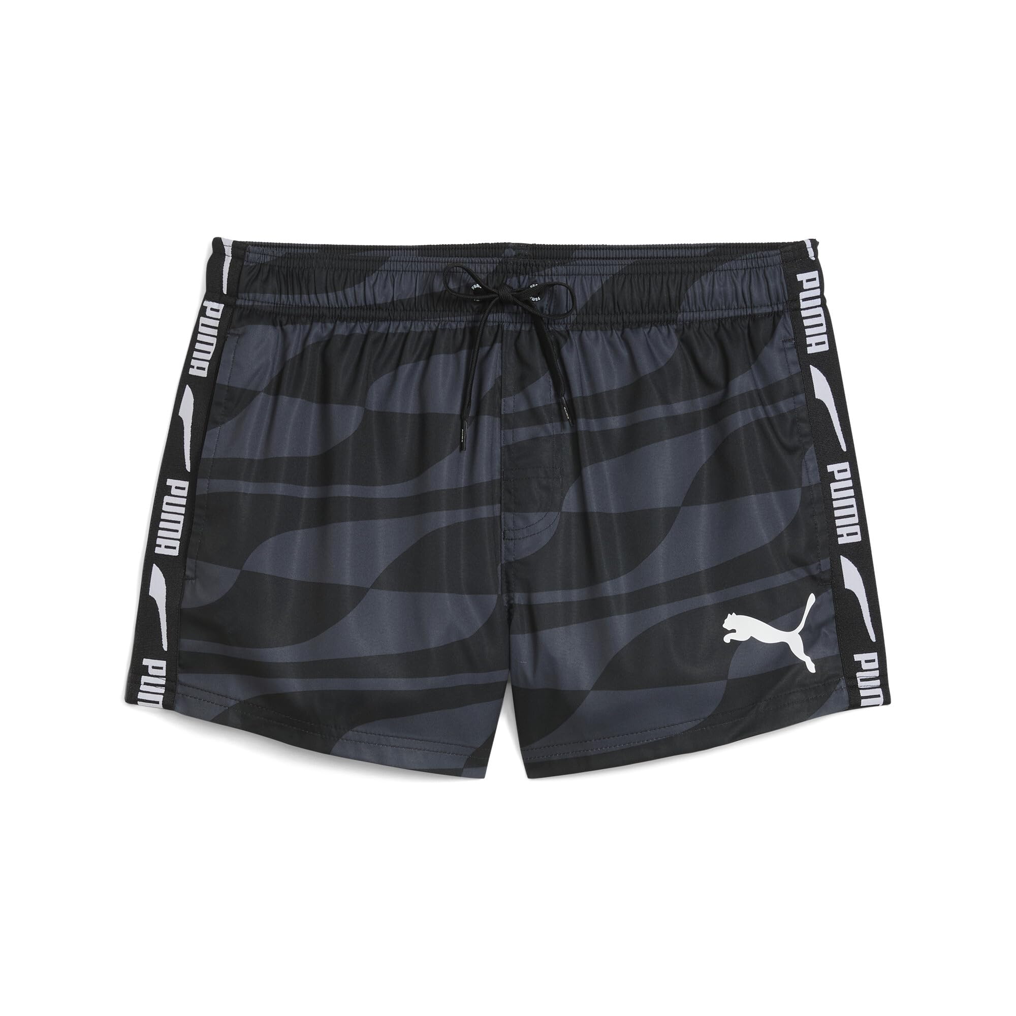 Puma Men's Black Logo Herren Kurze Badehose Trunks, Opacity, X-Large