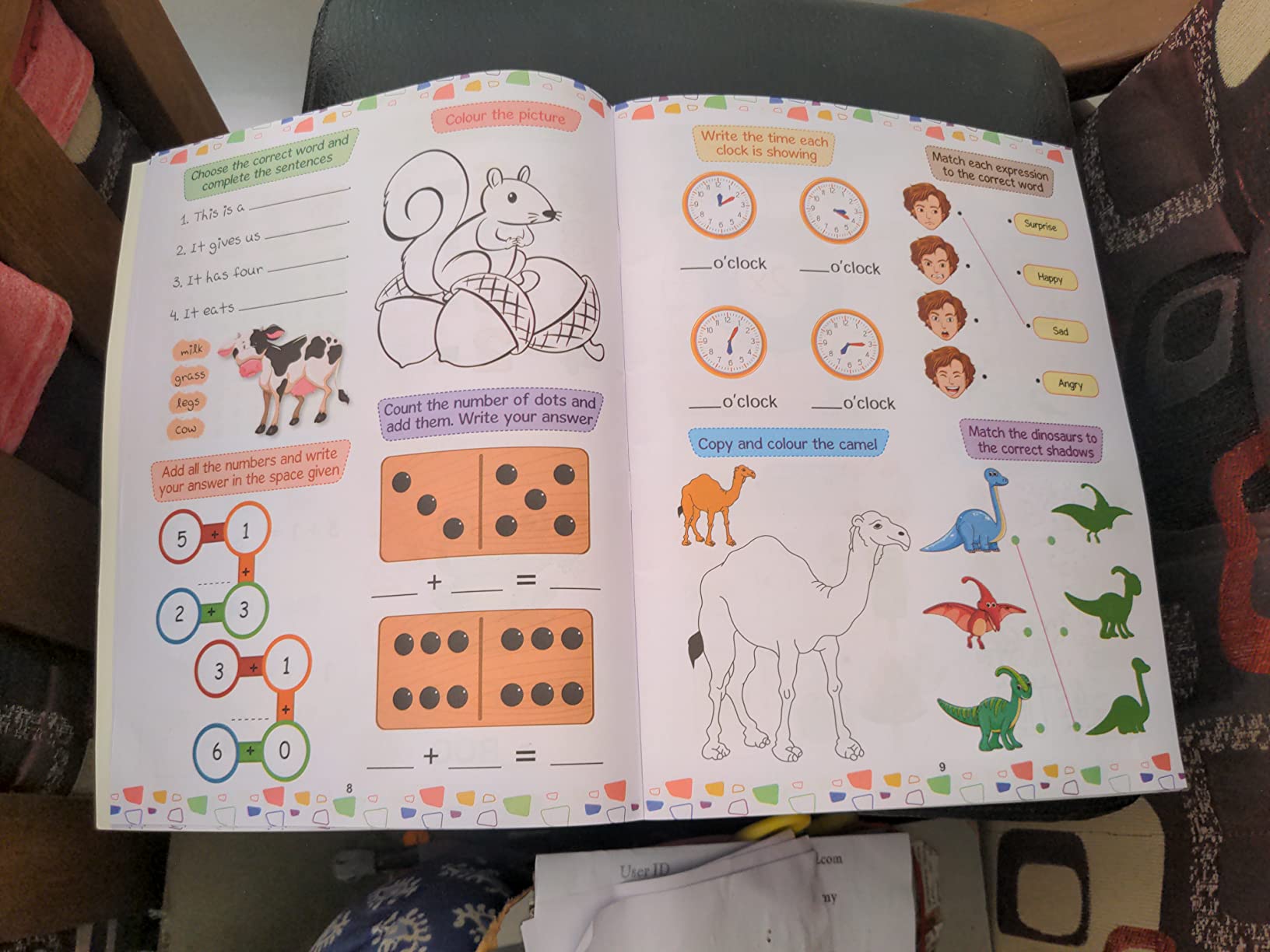 Brain Activity Book for Kids - 200+ Activities for Age 4+ : Maple Press ...