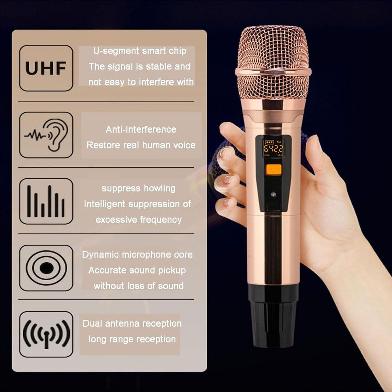 Karaoke Professionale da 21,5 Pollici con 2 Microfoni Wireless, Schermo Touch Capacitivo 4k, Riverbero Dsp, WiFi, Download Cloud, App Youtube, Opzioni 3tb/4tb/6tb/8tb 8TB