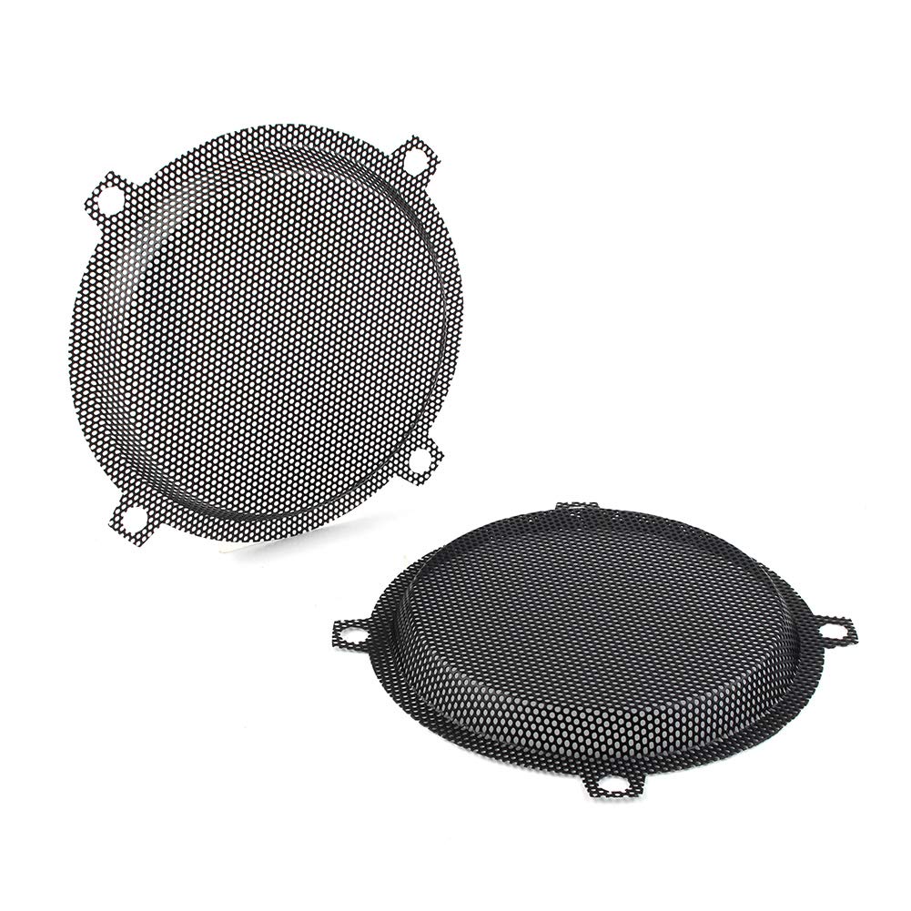 Liru Motorcycle Speaker Grills Fairing Speaker Cover for Harley Davidson FLHT FLHTC Electra Glide 1997-2013