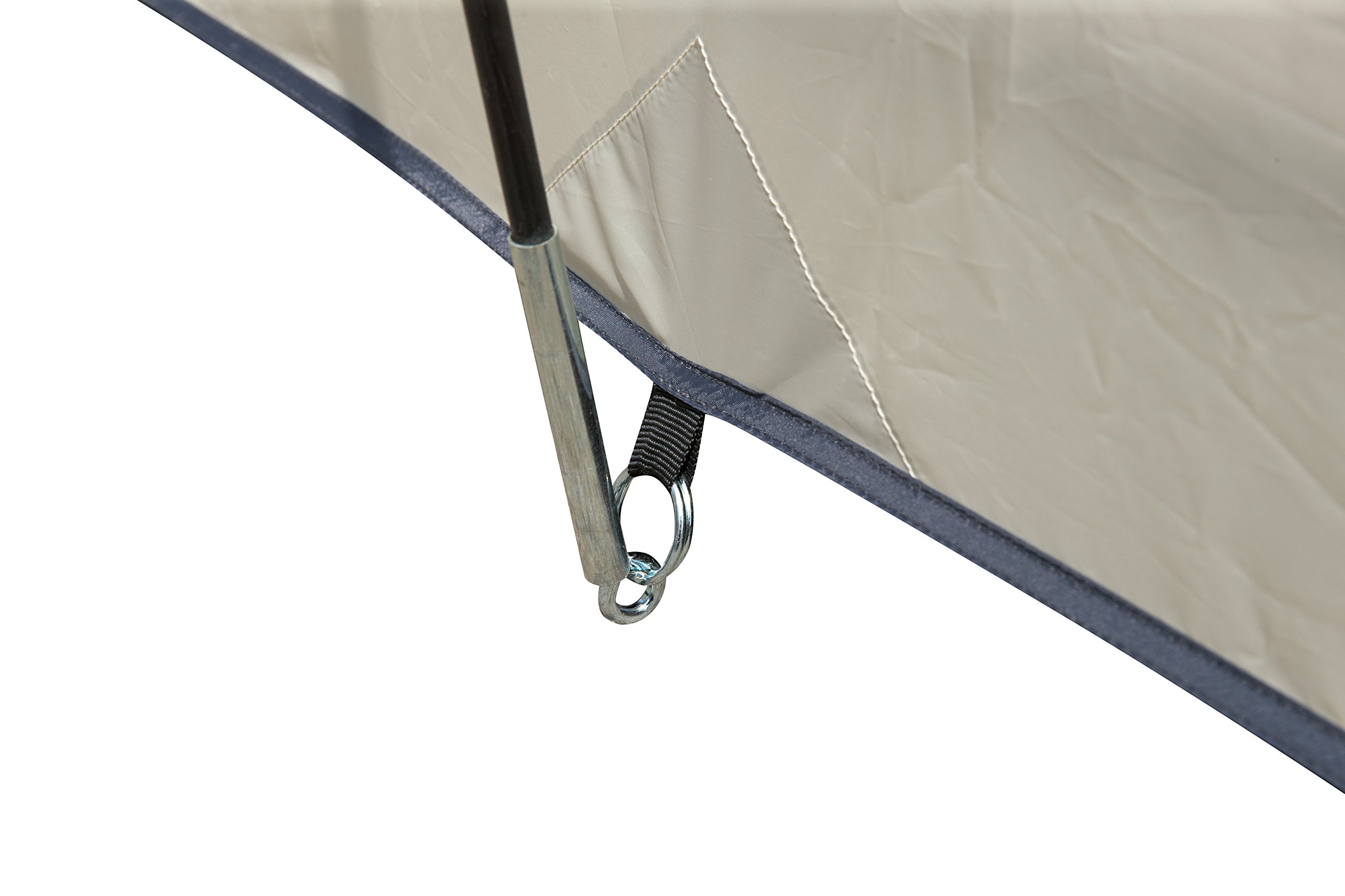 Bestway Lay-Z-Spa Pavillon, weiß-grau, 390 x 390 x 255 cm, 58460-05