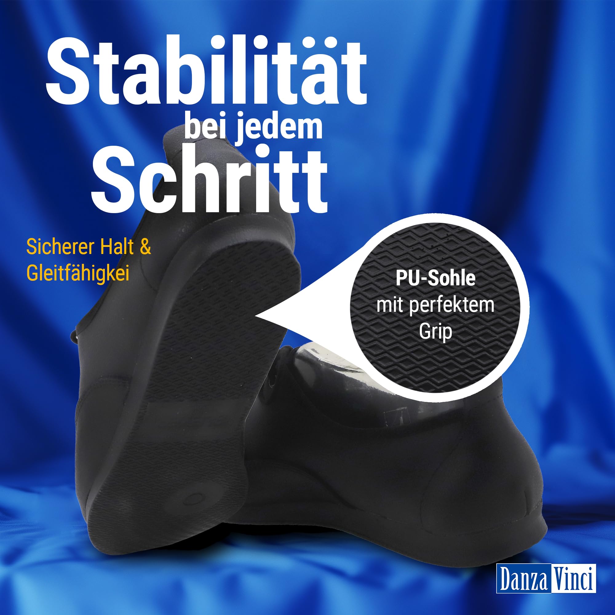 Bundle Bleyer Swing und Boogie Woogie Tanzschuhe 7530 mit Schuhbeutel, Tanzschuhe aus Leder für Herren, Tanzsportschuhe