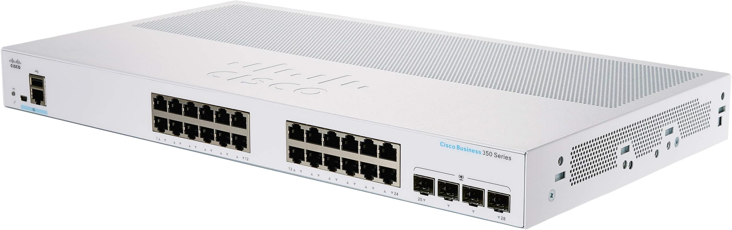 Cisco Business CBS350-24T Managed Switch | 24 Port GE | 4x10G SFP+ | Limited Lifetime Protection (CBS350-24T-4X-NA)