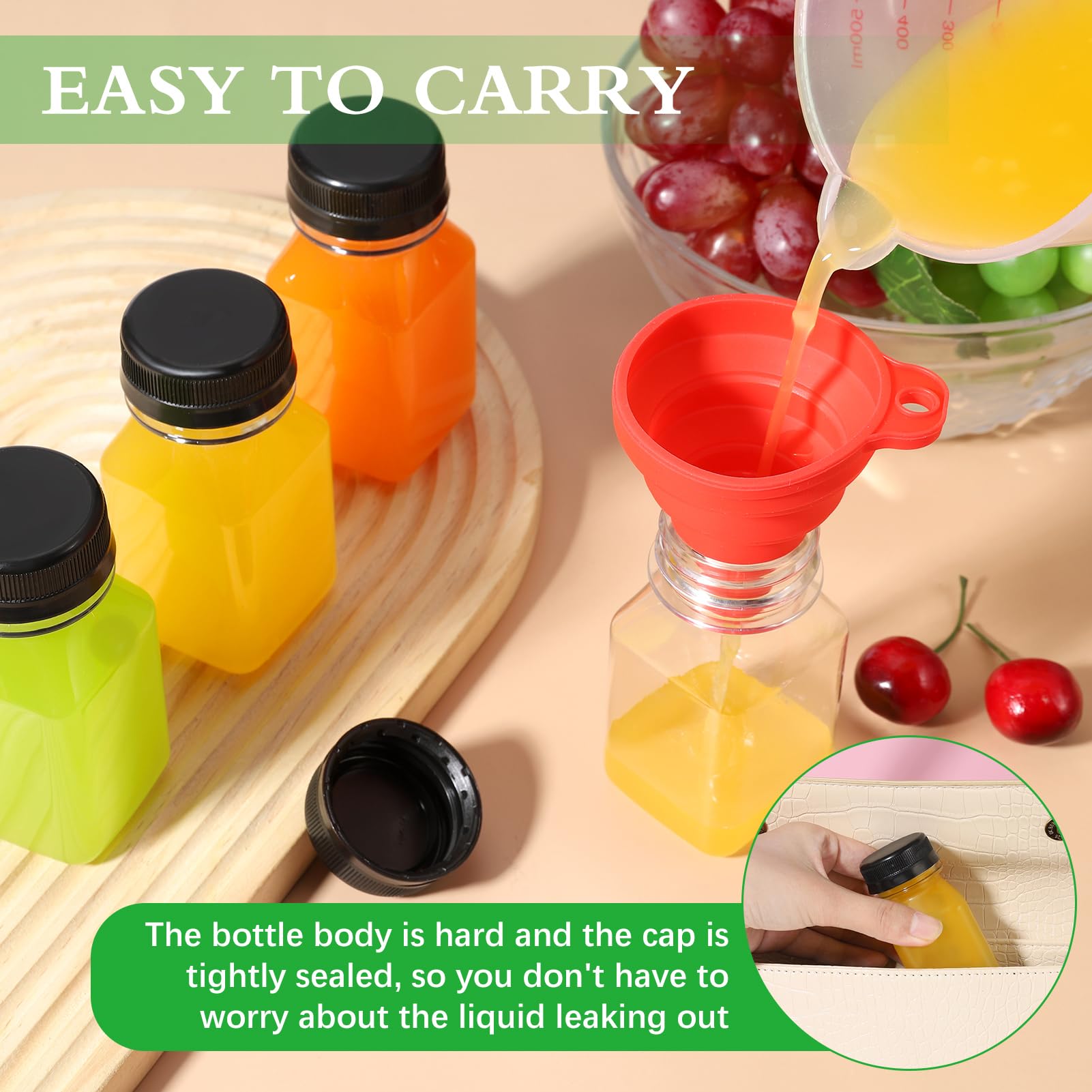 Bottiglia Da 32 OZ In Plastica Per Succhi Di Frutta