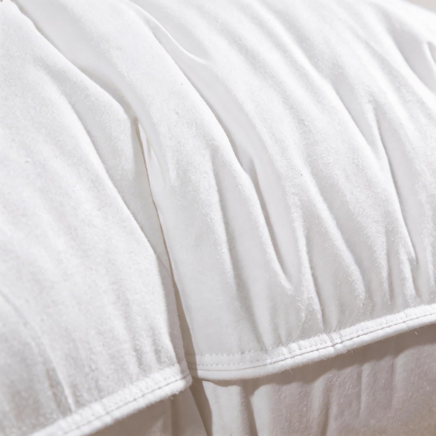 Bed Pillows Queen Size, Feathers Down Pillow for Sleeping(20”x28”)