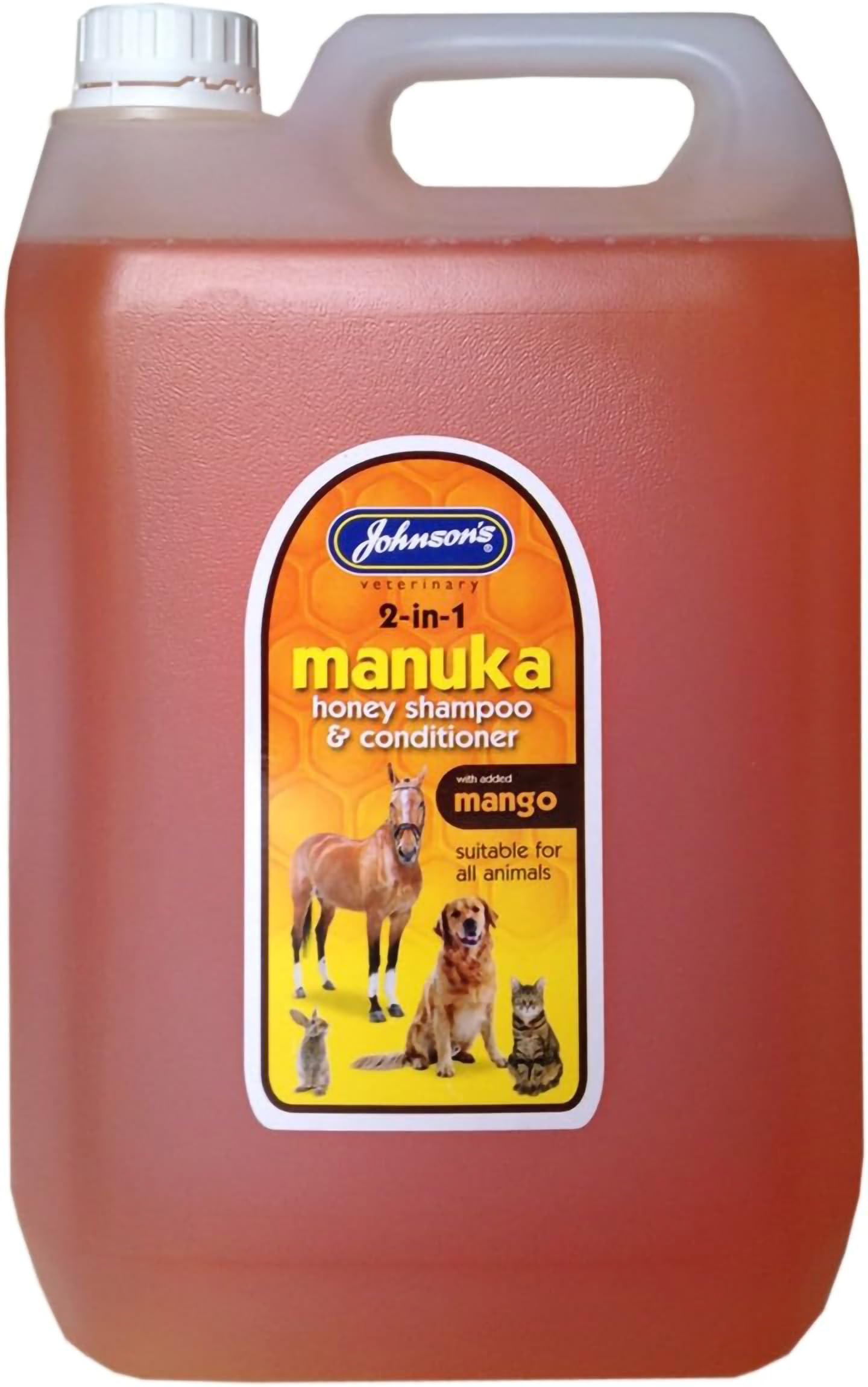 Johnson's 2-in-1 Manuka Honey Shampoo, 5 Litre