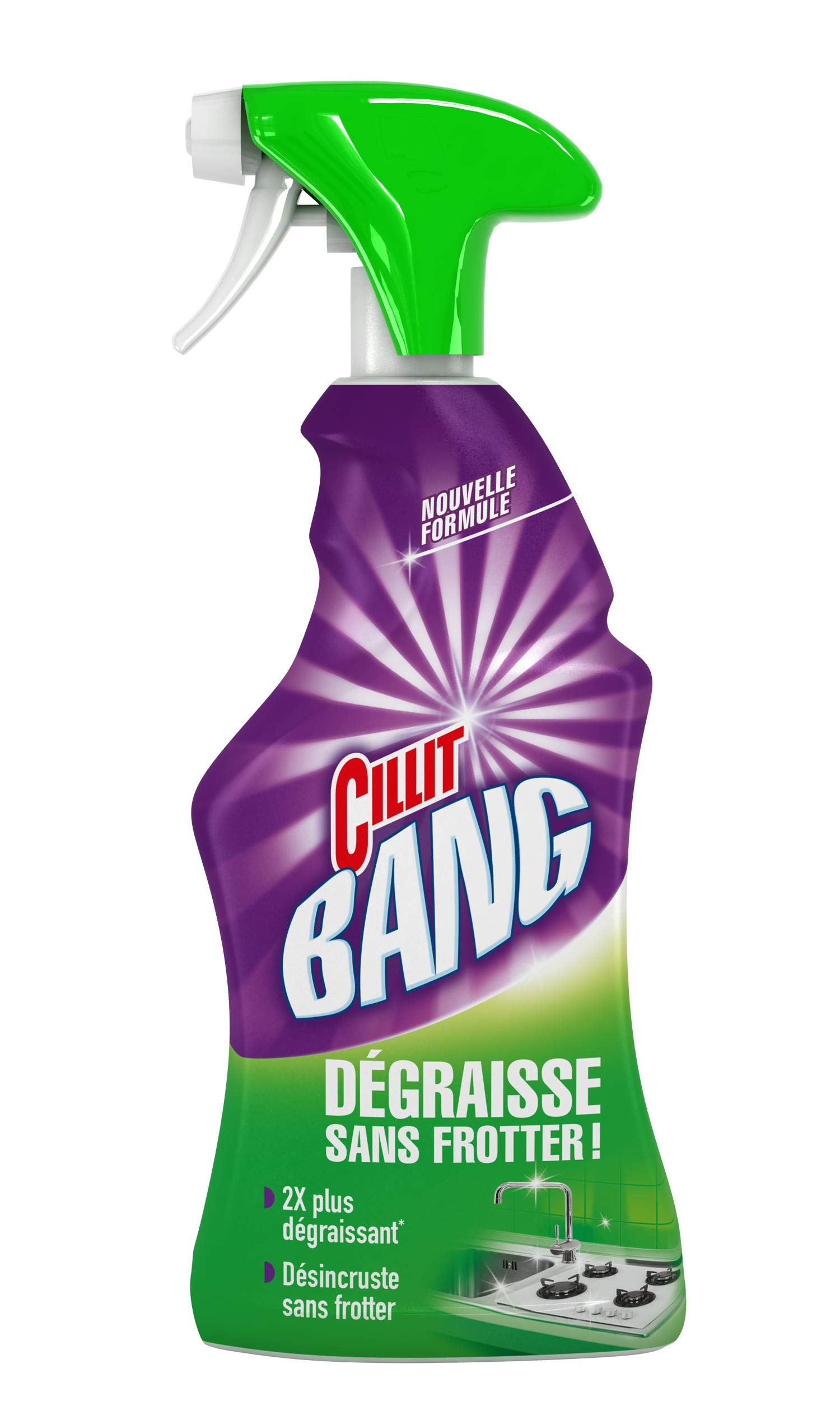 CILLIT Set of 4 Super Powerful Degreaser Cleaner Gun 750 ml