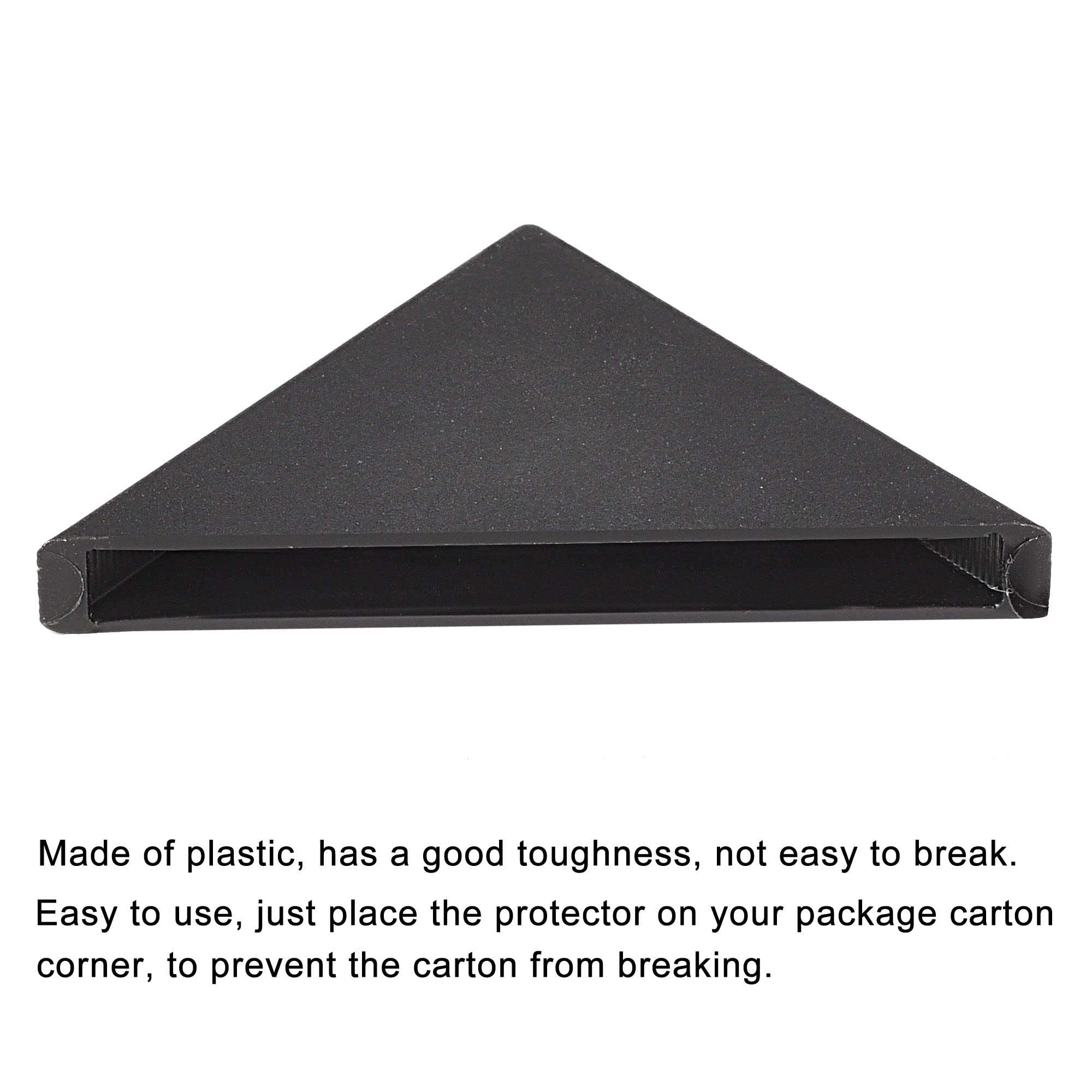 20 Protezioni Angolari Per Specchio E Vetro - Plastica Nera 4x50mm - Antigraffio E Riutilizzabili - Foto 3