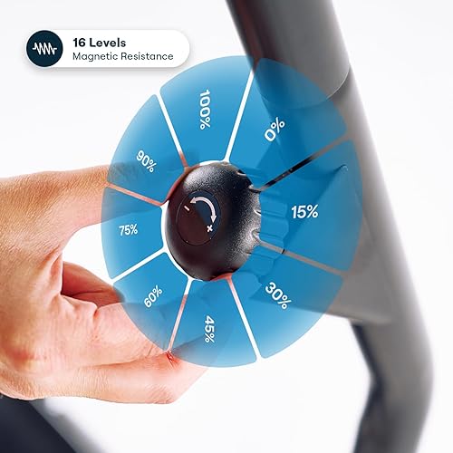 Miniatura 4 de Echelon Escaladora deportiva  Máquina cardiovascular casera de bajo impacto, diseño plegable, 3 niveles de inclinación, resistencia ajustable,