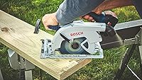 Vista 9 de Bosch GKS18V-26LB14 PROFACTOR 18V Blade-Left 7-1/4 Pulg. Kit de sierra circular con (1) batería de alto poder CORE18V 8 Ah