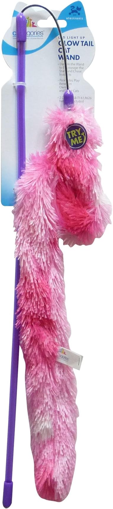 Categories Glow Tail Wand Light Up LED Cat Toy