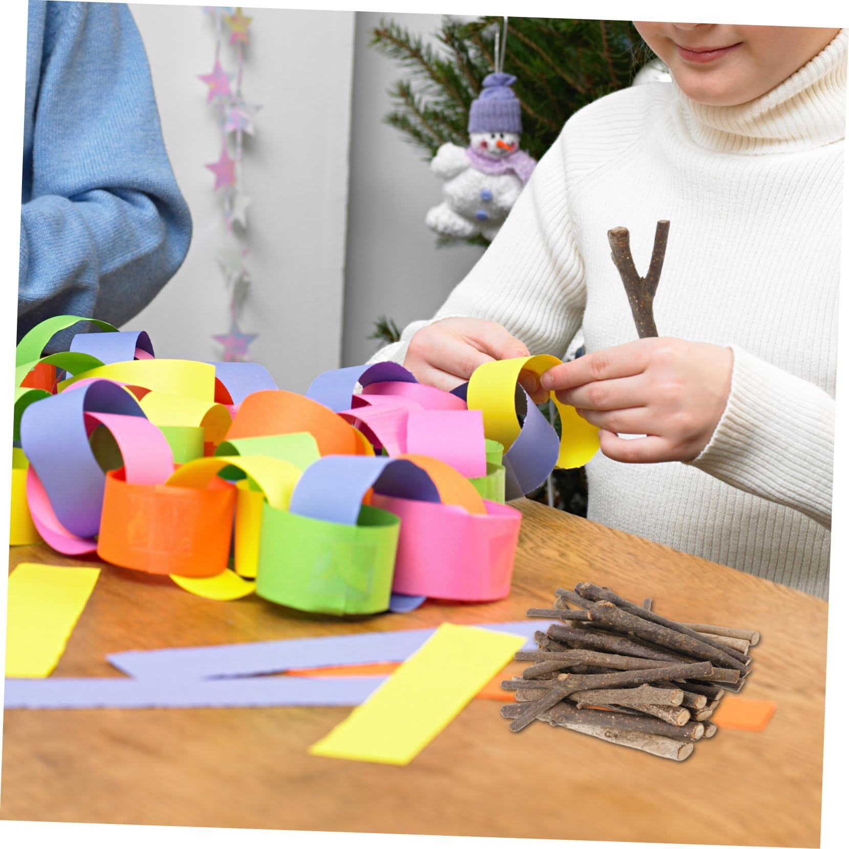 Uonlytech 5 Ensembles Bâtons Naturels Pour Diy Accessoires Artisanaux Pour Décorations Props Photo 20 Pièces * 5